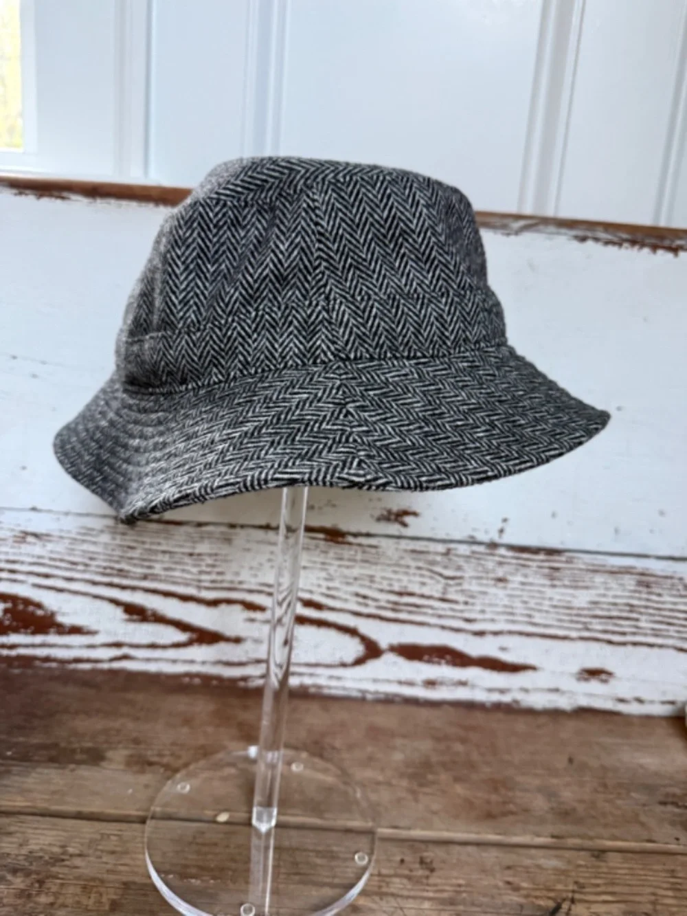 NWOT Anthropologie Wyeth  Belle Tweed Bucket Hat